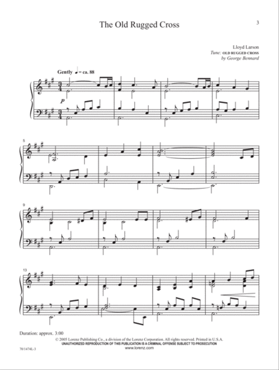 Gospel Legacy Gospel Legacy Piano Solo scores gallery preview page 2