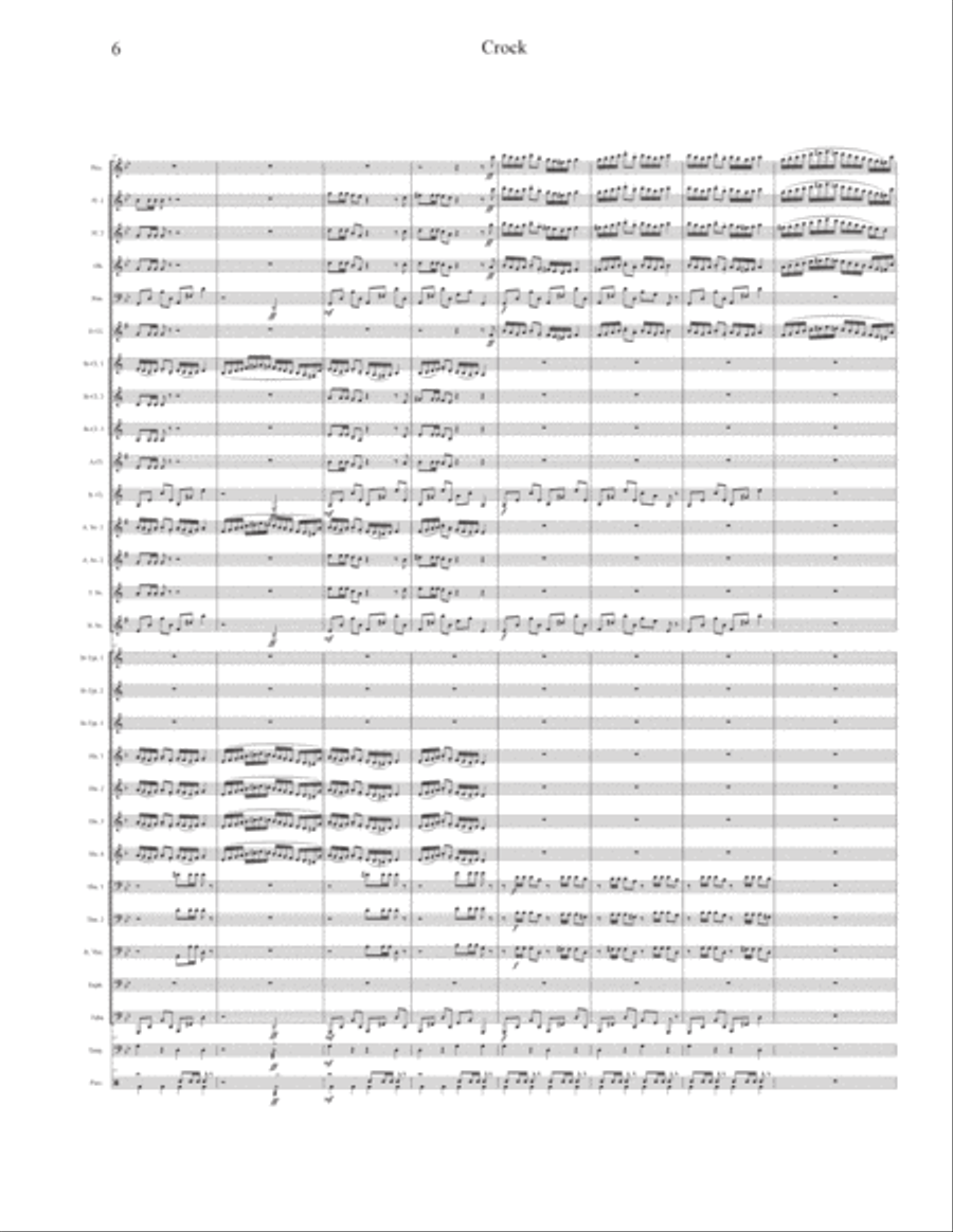 3 Comic Strip Impressions Concert Band scores gallery preview page 6