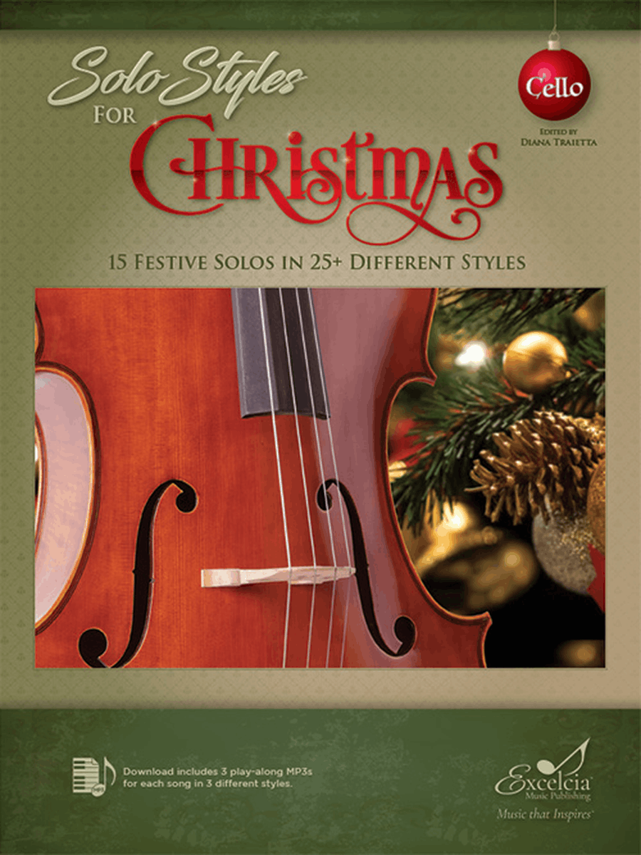 Solo Styles for Christmas Cello scores gallery preview page 1