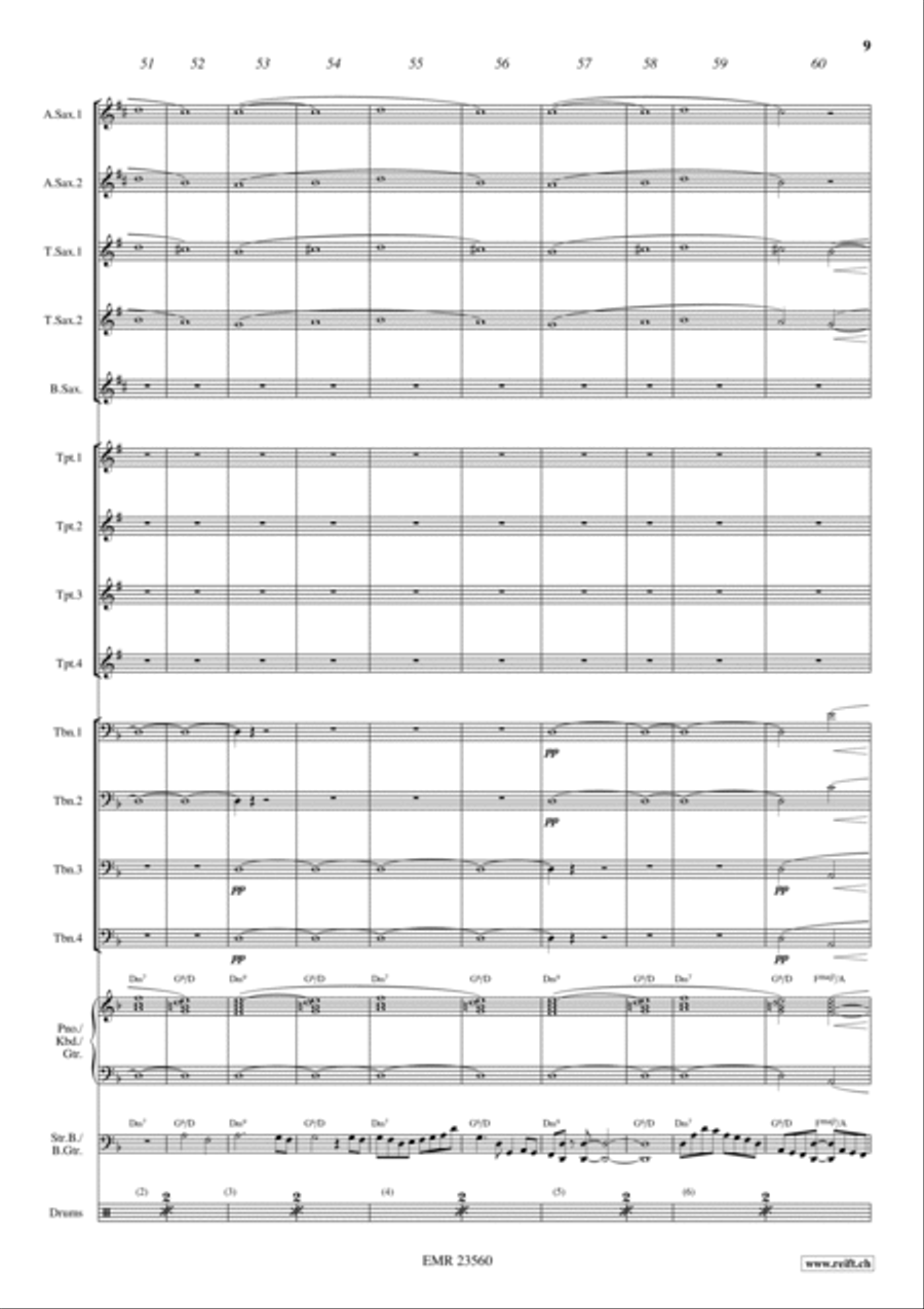 Summertime Big Band scores gallery preview page 9