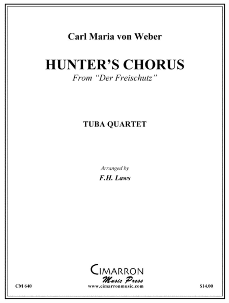 Hunter's Chorus - Freischutz Choir scores gallery preview page 1