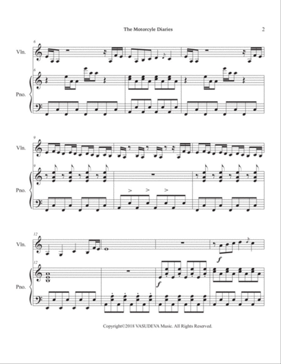 De Ushuaia A La Quica Violin Solo scores gallery preview page 6