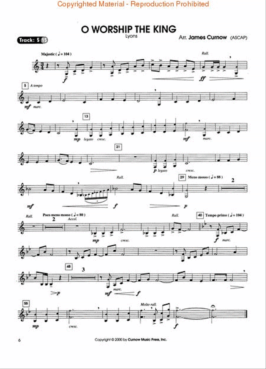 Great Hymns Horn scores gallery preview page 3