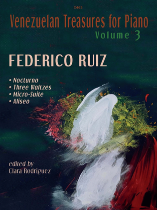 Book cover for Venezuelan Treasures for the Piano, Vol. 3