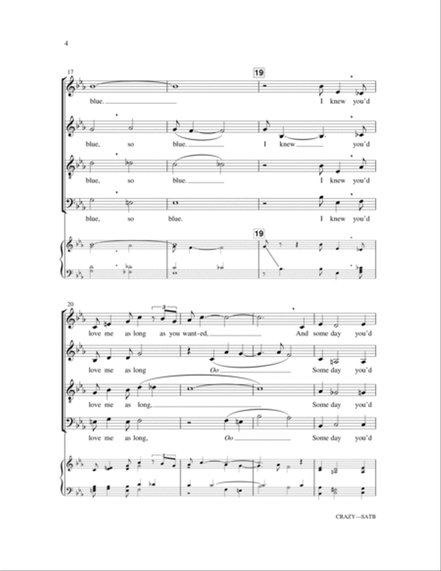 Crazy 4-Part scores gallery preview page 4