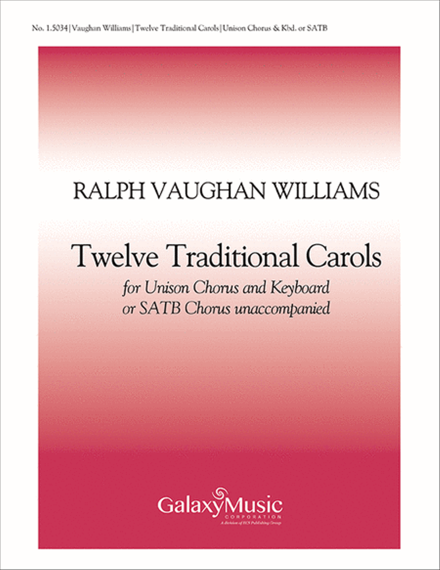 Twelve Traditional Carols from Herefordshire 4-Part scores gallery preview page 1