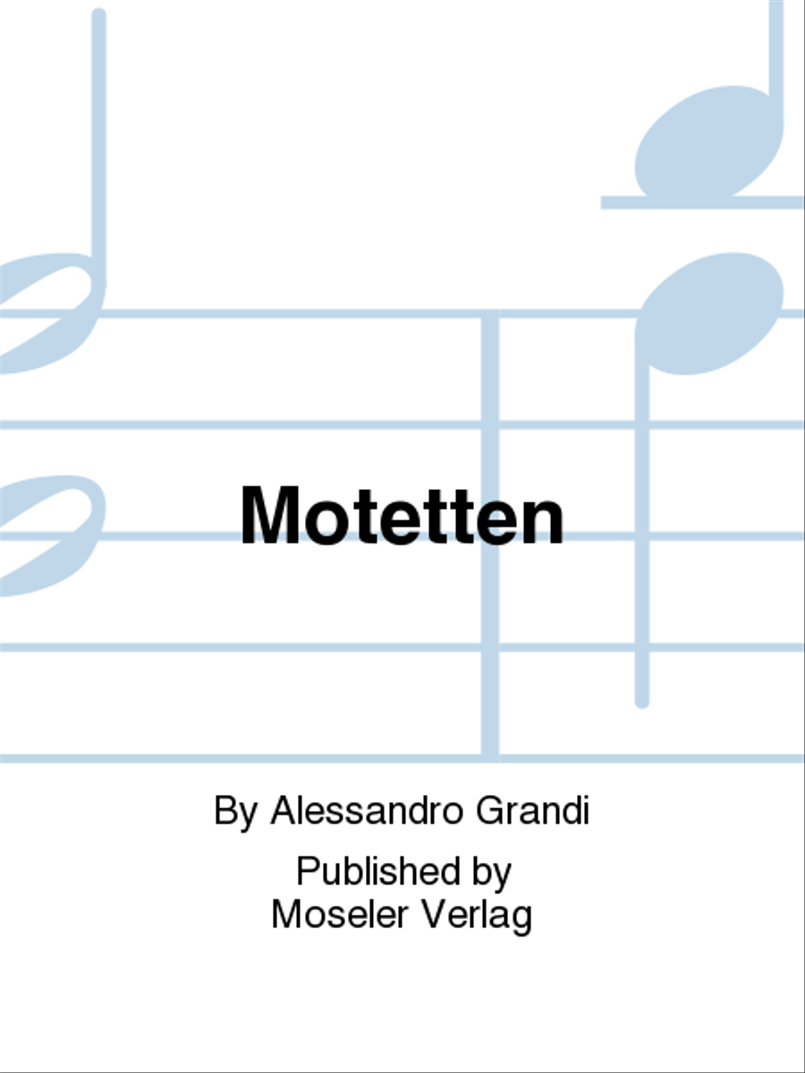 Motetten Motetten Violin scores gallery preview page 1
