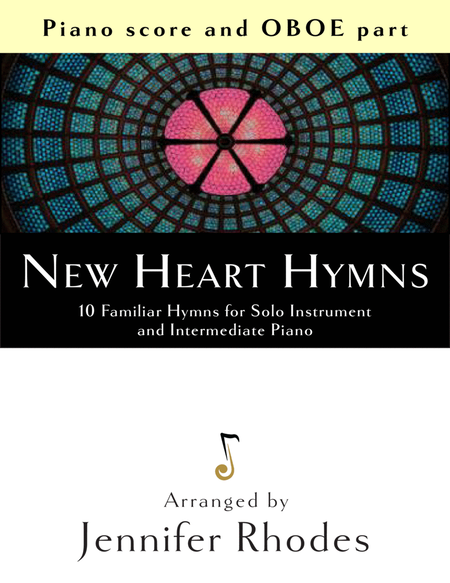 New Heart Hymns: 10 Familiar Hymns for Solo Oboe and Intermediate Piano image number null
