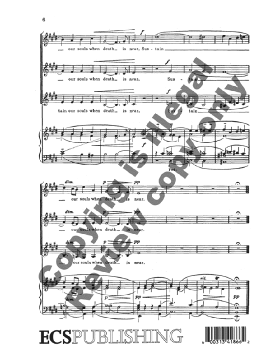 <br>Sheet music extract