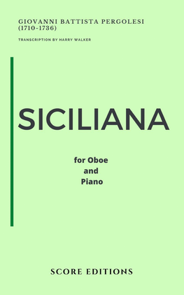 Siciliana - Pergolesi ( for Oboe and Piano)