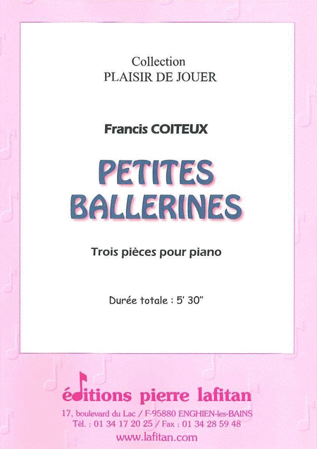 Petites Ballerines (Trois Pièces Pour Piano)