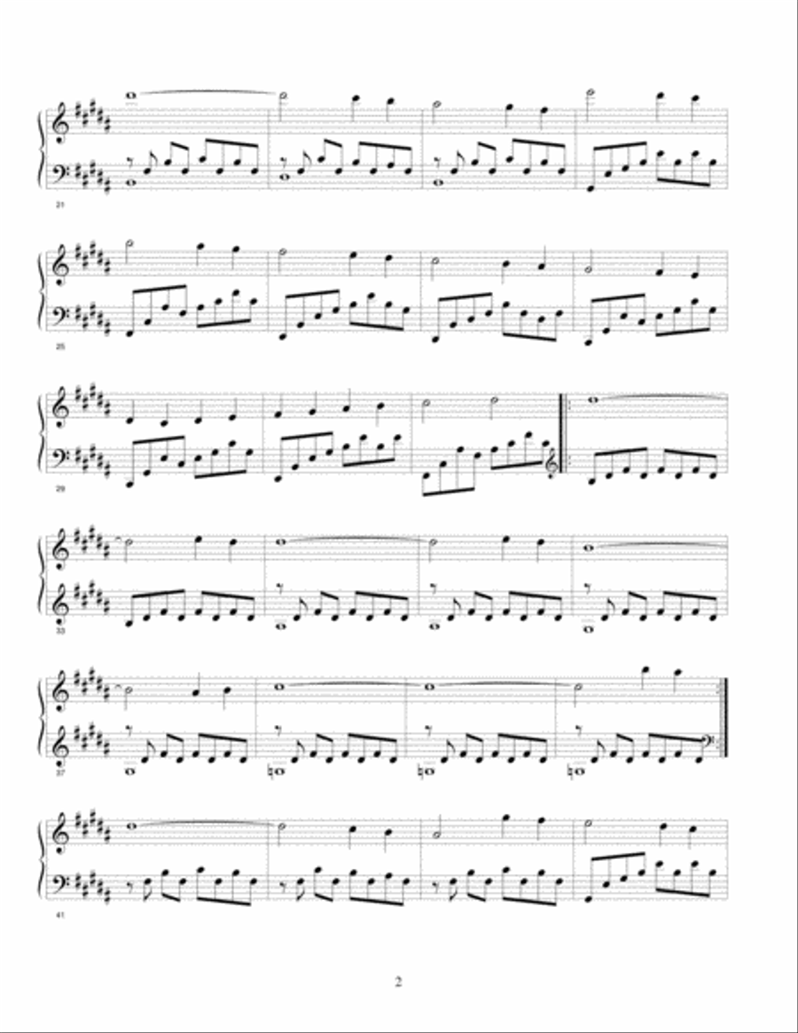 Lux Un Dominio Piano Solo scores gallery preview page 2
