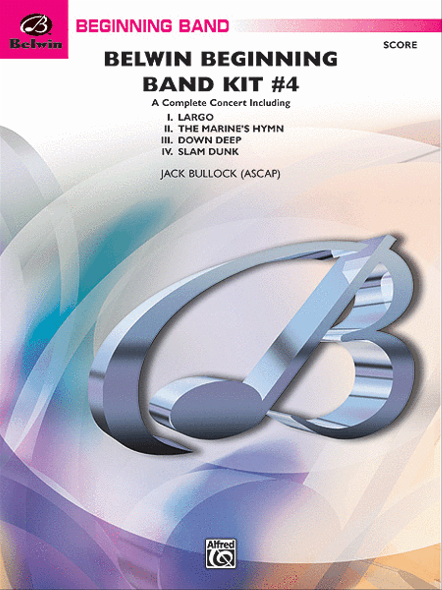 Belwin Beginning Band Kit #4 (Score only) Concert Band scores gallery preview page 1