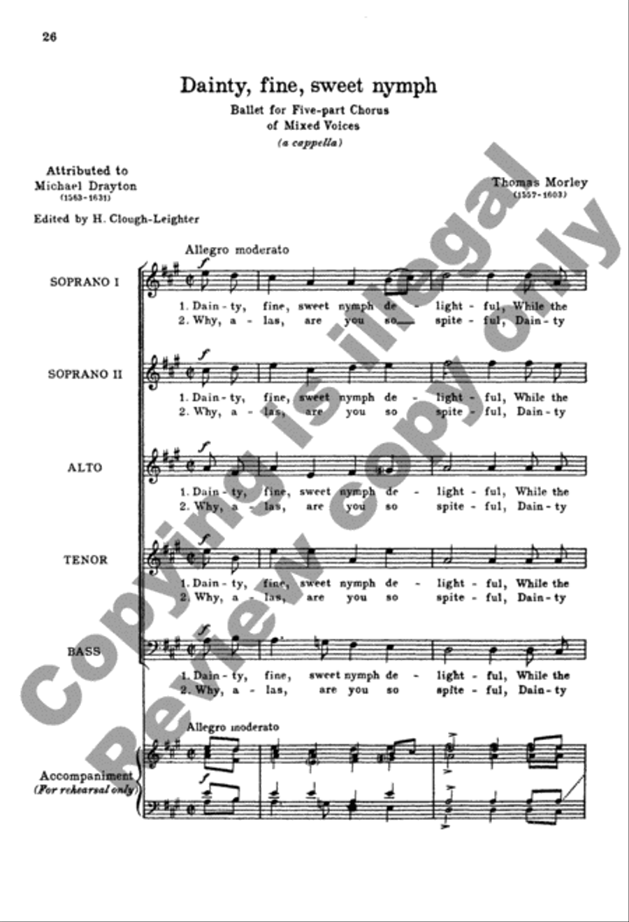 The A Cappella Singer (Choral Score) A Cappella scores gallery preview page 8
