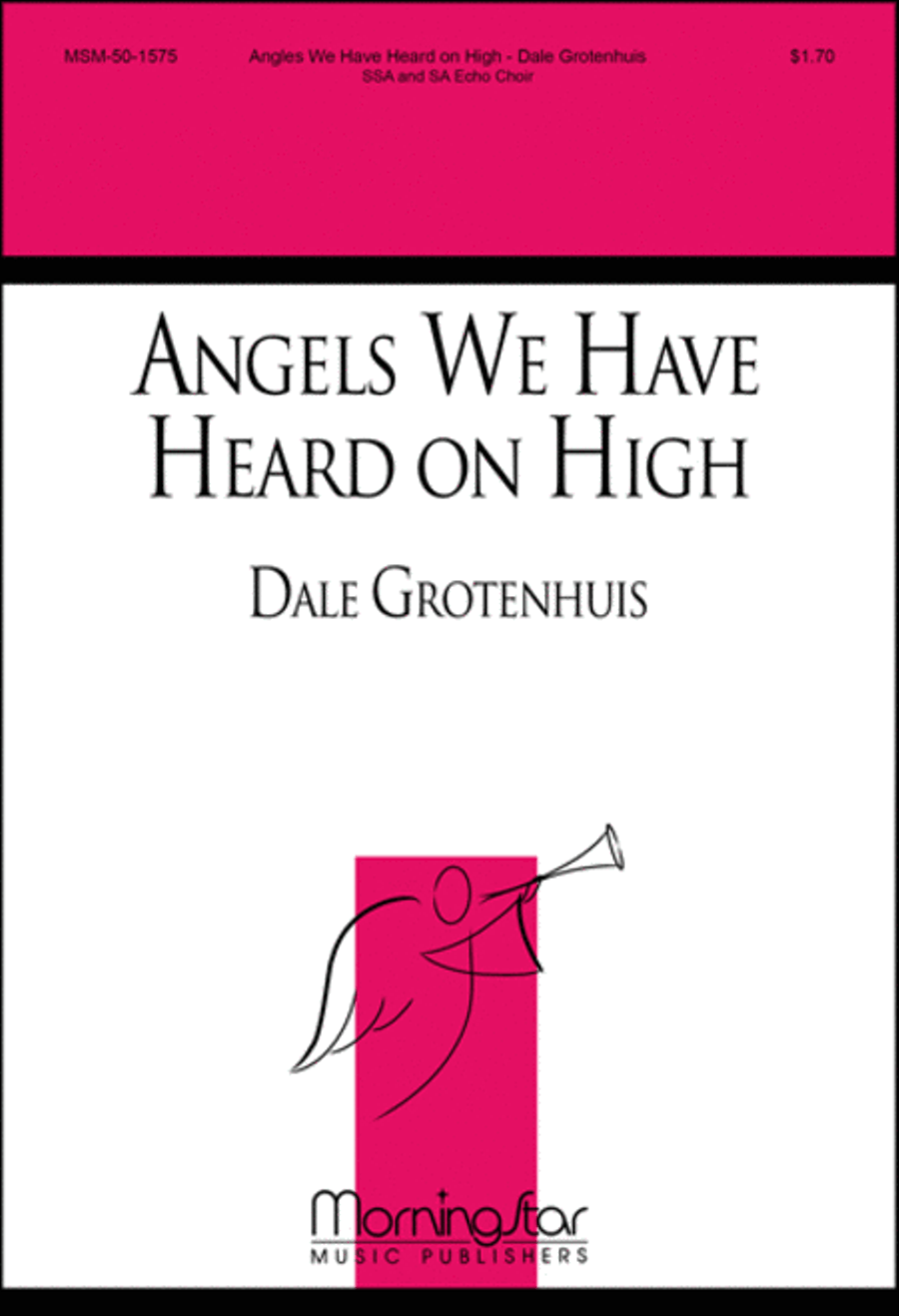 Angels We Have Heard on High Double Choir scores gallery preview page 1