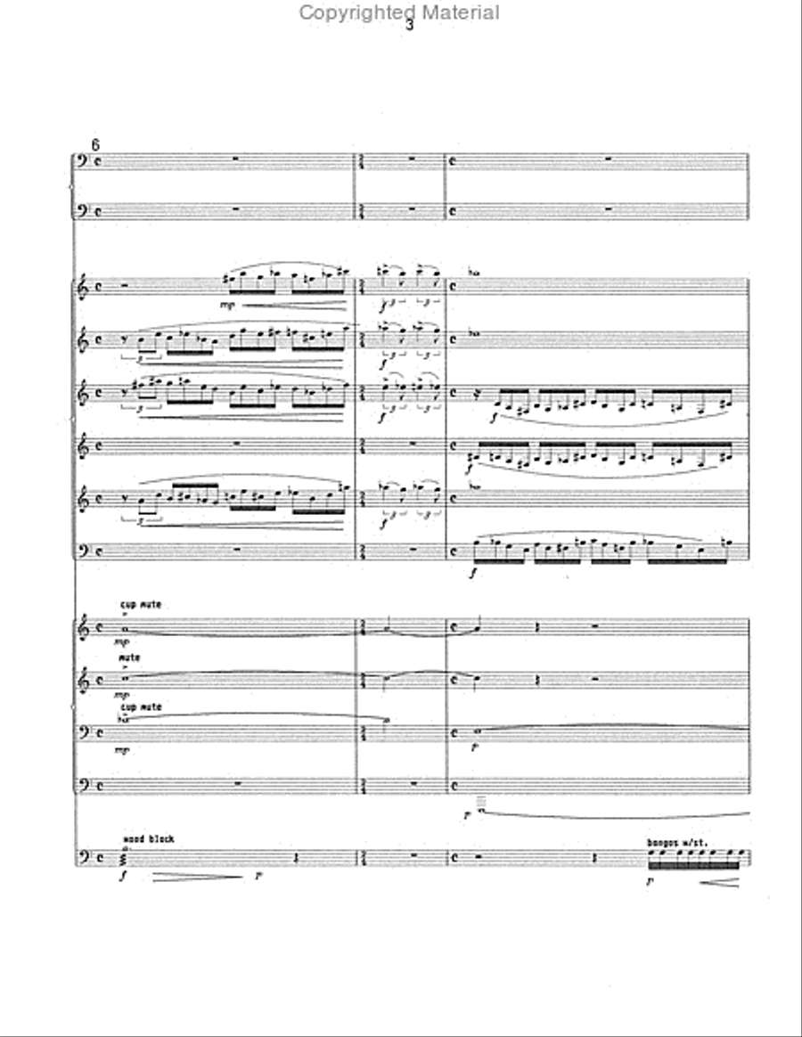 Chamber Symphony No. 1 Bassoon scores gallery preview page 4