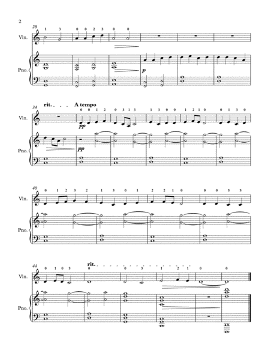 Fog in the Wood Fog in the Wood Violin Solo scores gallery preview page 2
