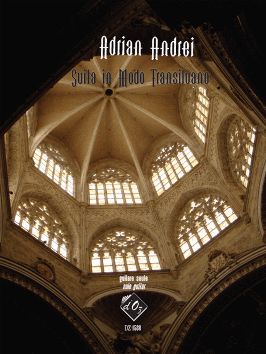 Suita in Modo Transilvano Classical Guitar scores gallery preview page 1