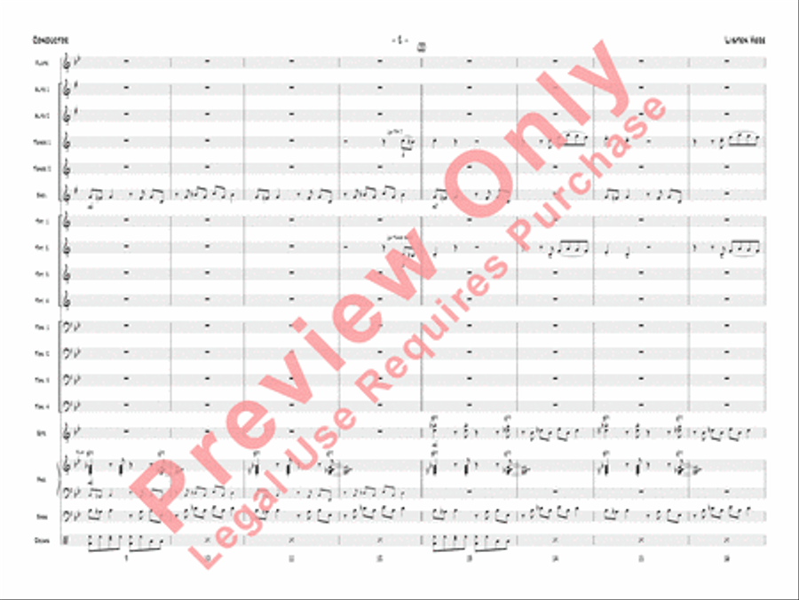 Listen Here Jazz Ensemble scores gallery preview page 5