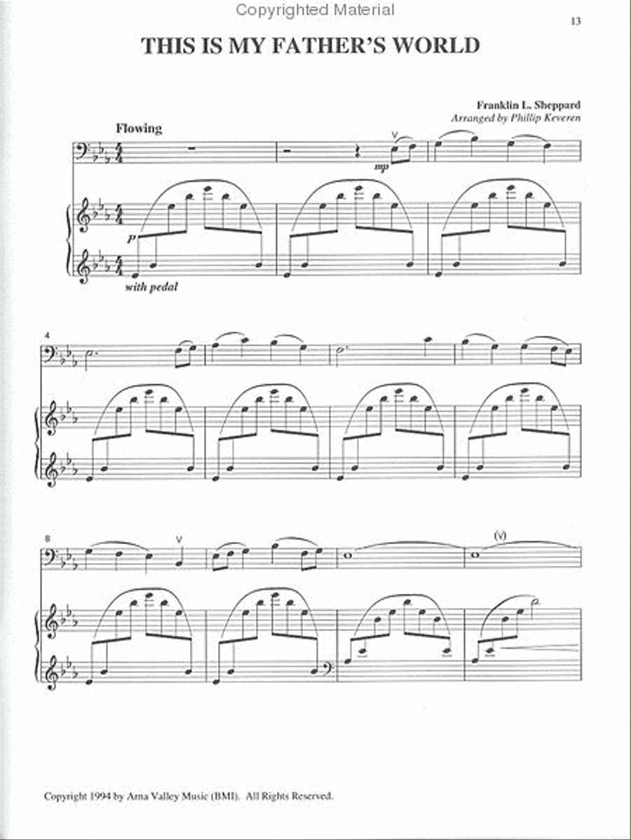 The Faithful Cellist Piano scores gallery preview page 2