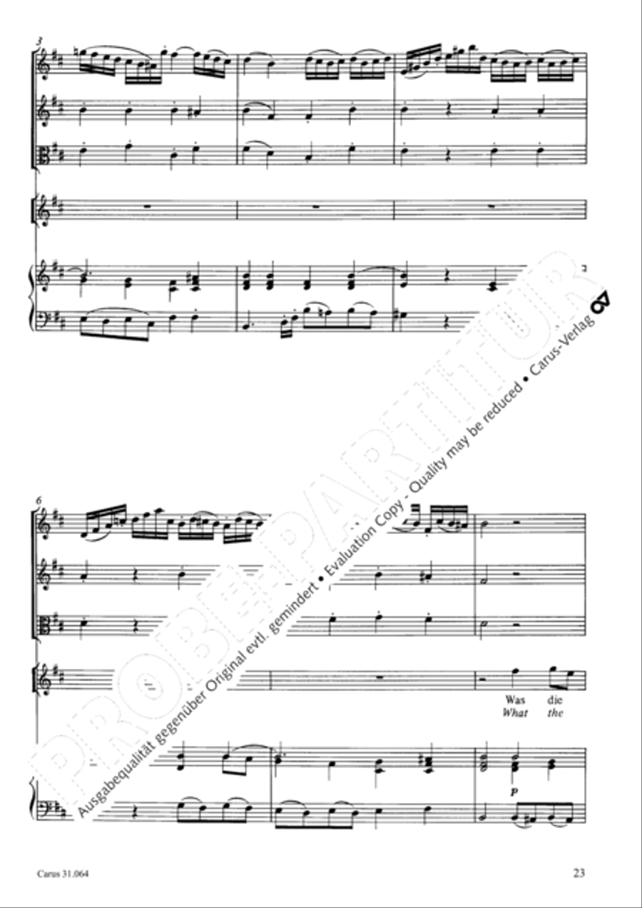 See now, what kind of love (Sehet, welch eine Liebe hat uns der Vater erzeiget) 4-Part scores gallery preview page 24