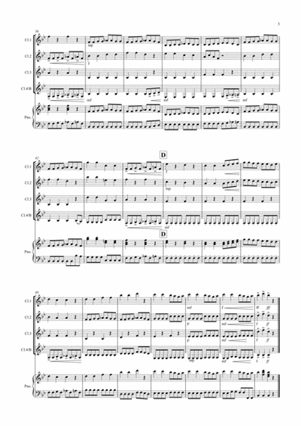 Haydn Rocks! for Clarinet Quartet image number null