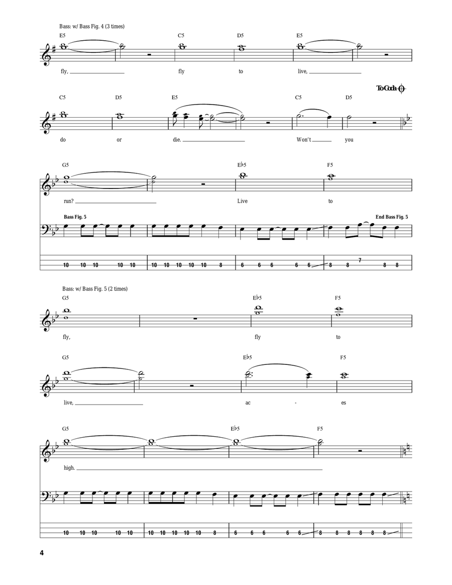 Aces High Aces High Acoustic Guitar scores gallery preview page 4