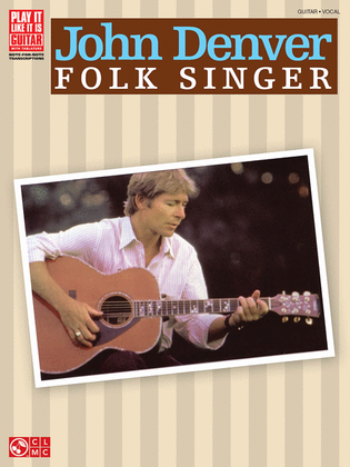 Book cover for John Denver - Folk Singer