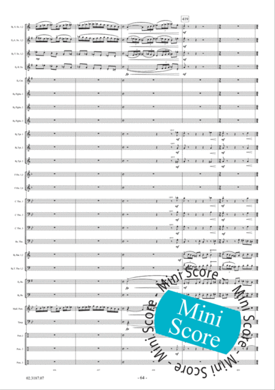 Fleodrodum Fanfare Band scores gallery preview page 70