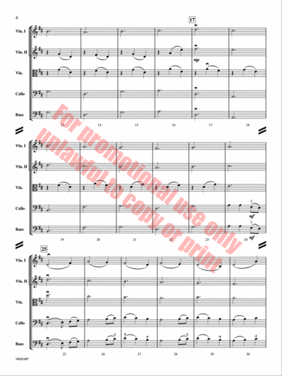 Canon Noel Canon Noel Orchestra scores gallery preview page 5