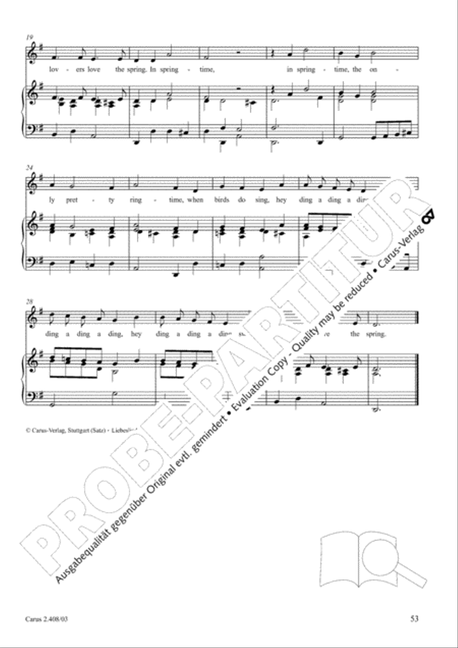 Love songs. Collection for voice & piano. 80 arrangements for weddings and celebrations Voice scores gallery preview page 45