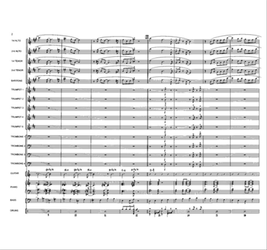 Northern Encounter Northern Encounter Jazz Ensemble scores gallery preview page 3