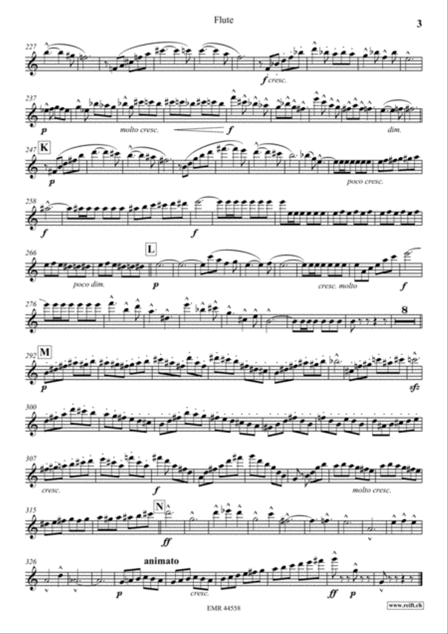 Scherzo Scherzo Flute Solo scores gallery preview page 4