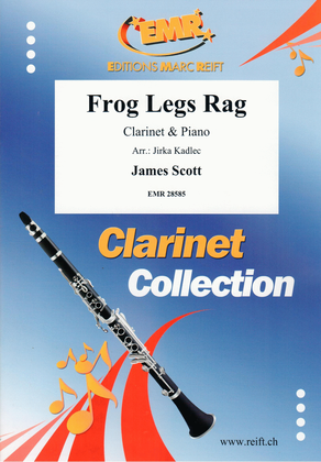 Book cover for Frog Legs Rag