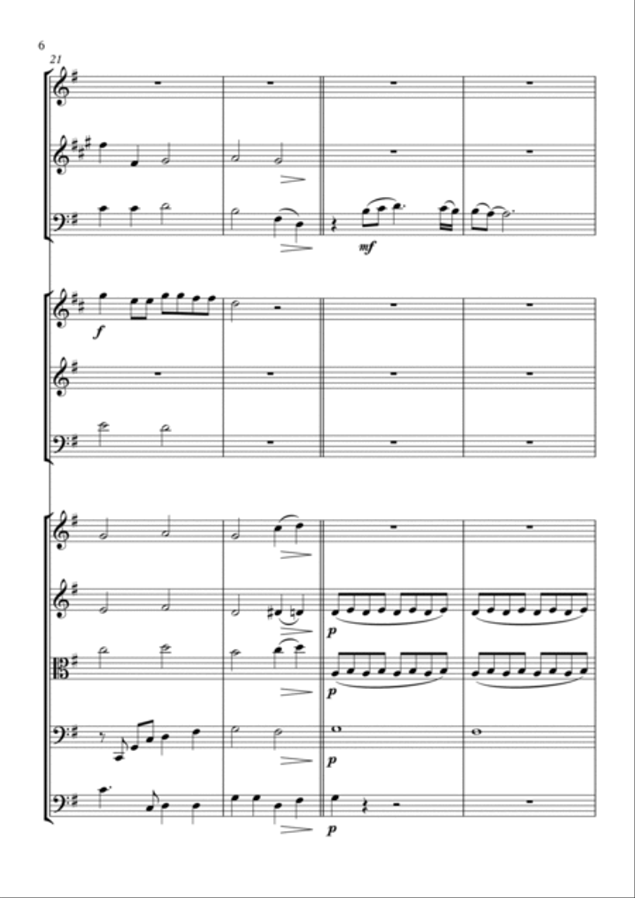 Always On My Mind Always On My Mind Chamber Orchestra scores gallery preview page 6