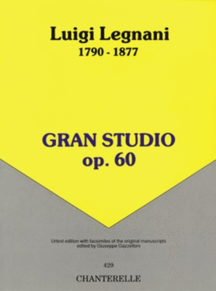 Gran Studio Op. 60