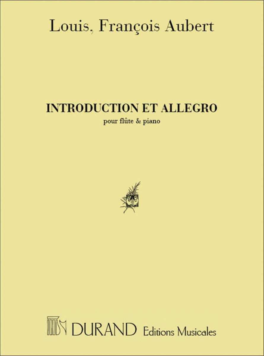 Introduction Et Allegro Pour Flute Et Piano