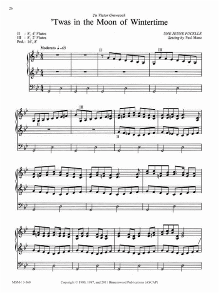 Ten Chorale Improvisations, Set 10 Organ scores gallery preview page 11