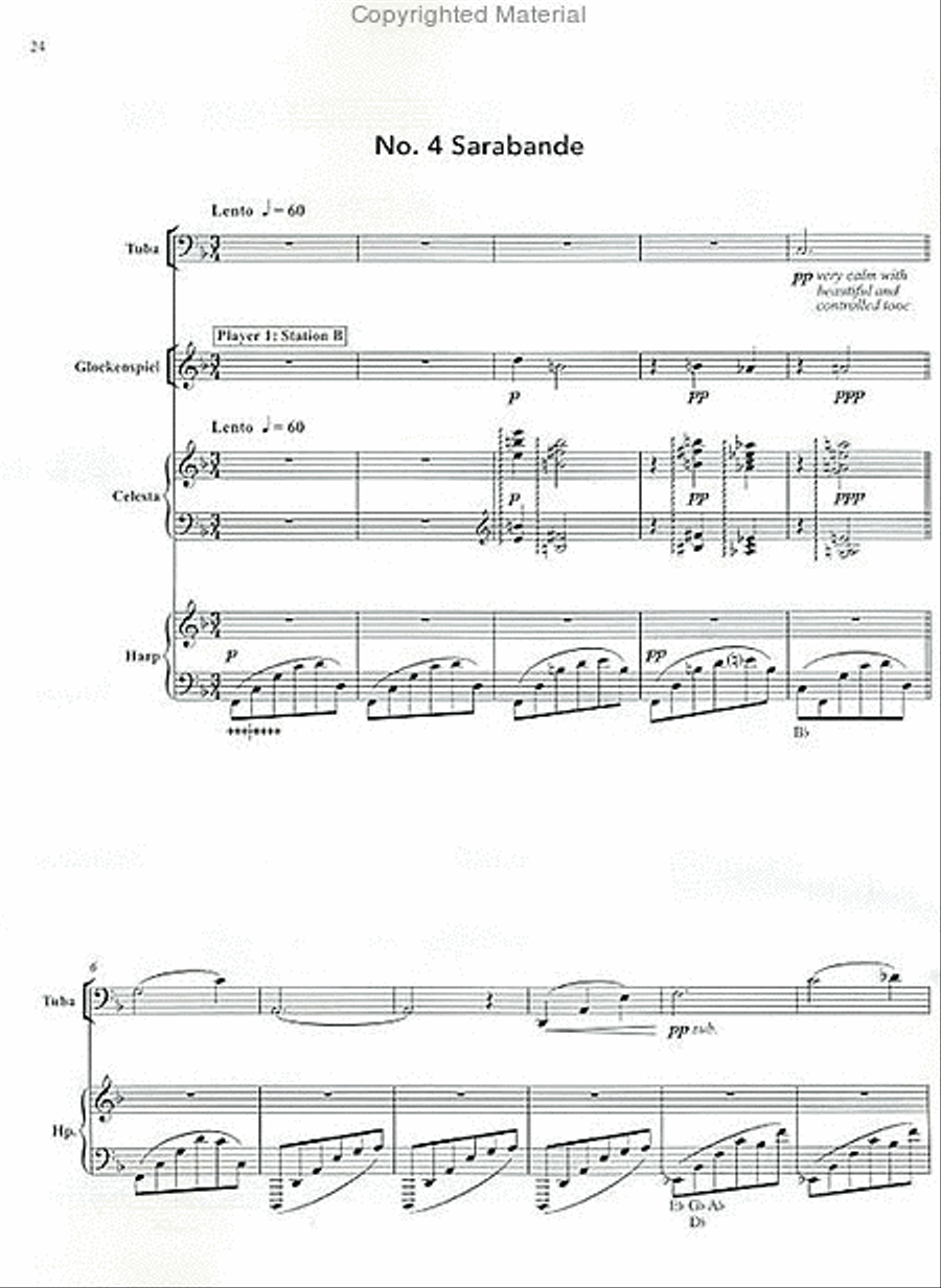 Suite for Tuba Tuba scores gallery preview page 5