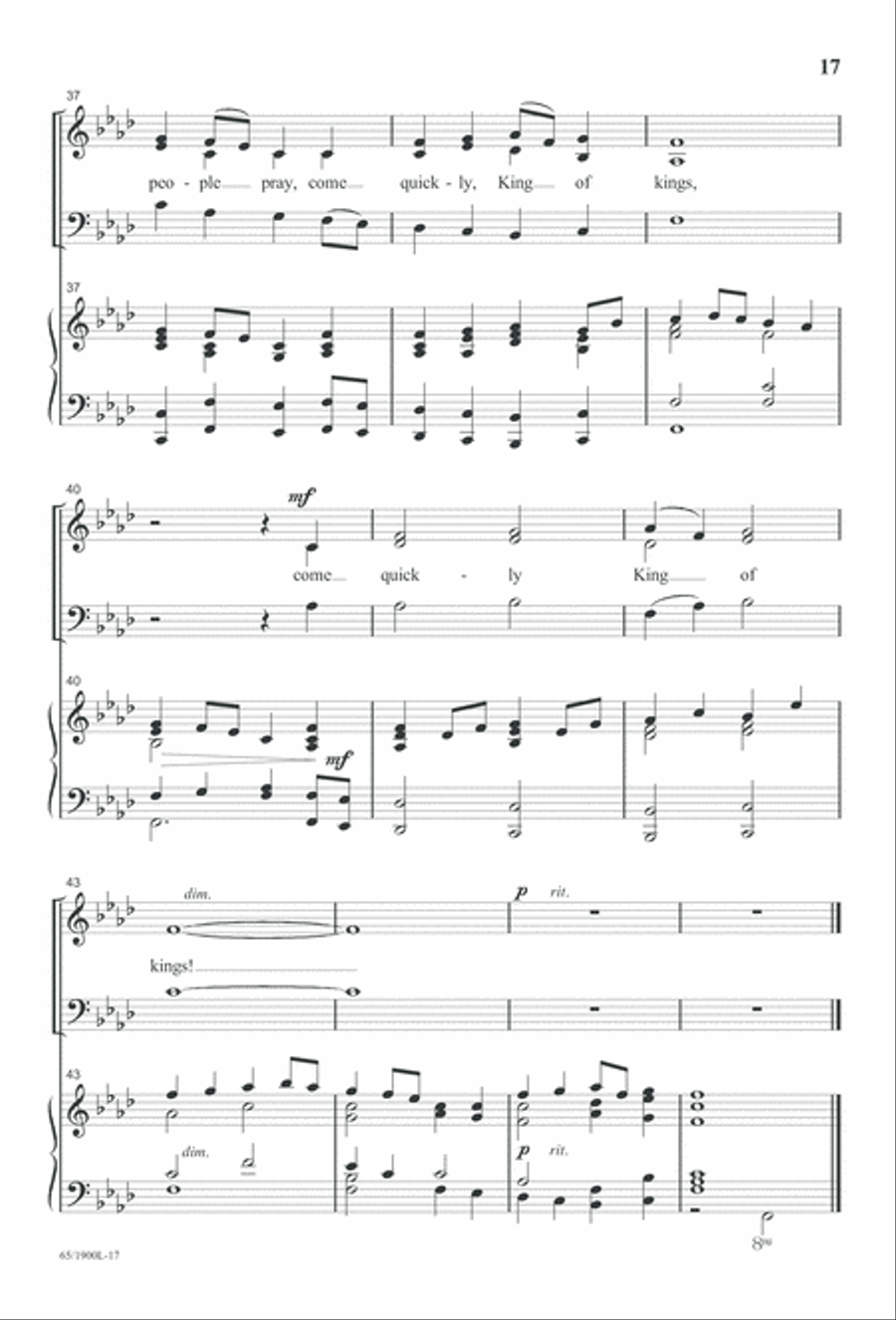 Love's Pure Light 3-Part scores gallery preview page 19