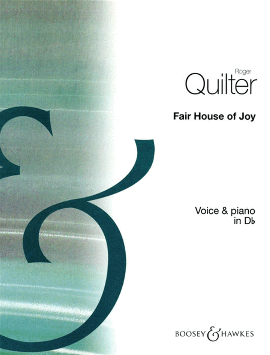 Fair House of Joy High Voice scores gallery preview page 1