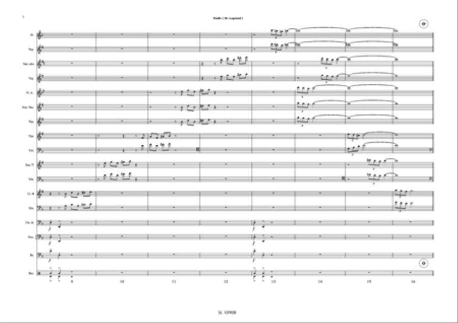 Trafic Jazz Ensemble scores gallery preview page 3