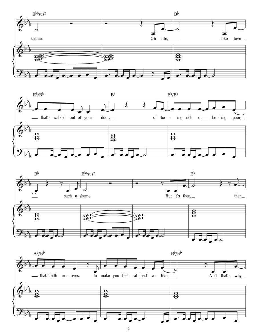 Search For The Hero Voice scores gallery preview page 2