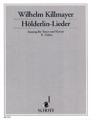 Holderlin Lieder Cycle 2 Tenor/pf