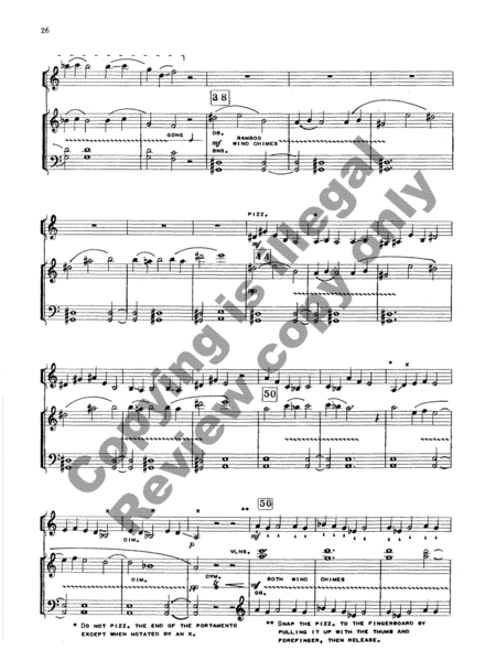 Concerto for Violin & Orchestra, Op. 46 (Piano score)