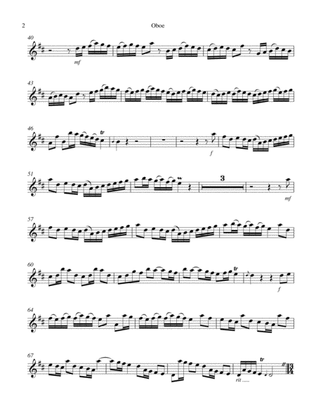 Concerto for Oboe in D Major, Op. 7 No. 6
