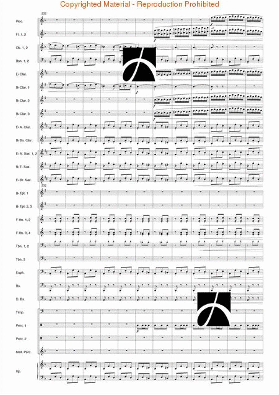 Carmen Suite Carmen Suite Concert Band scores gallery preview page 24