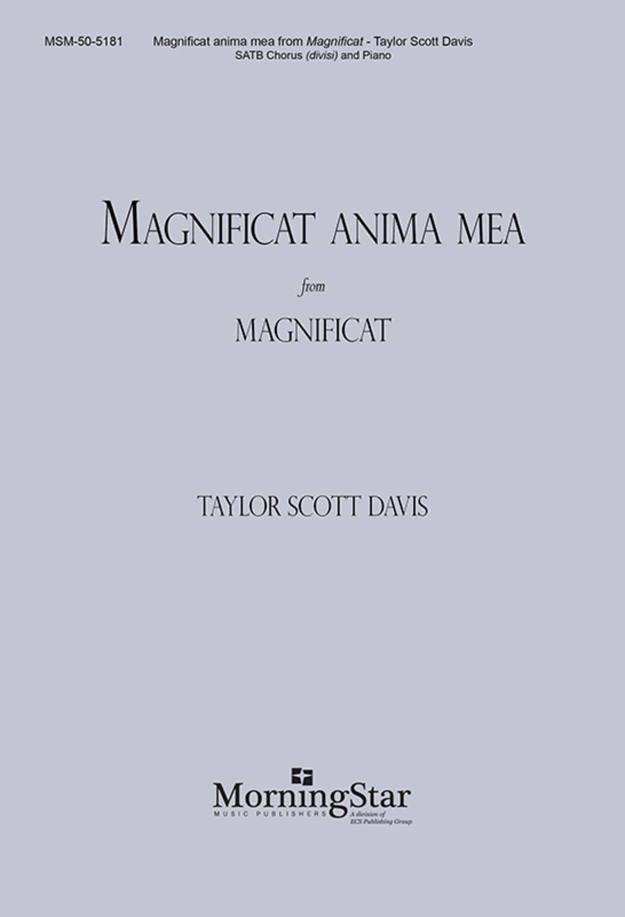 Magnificat anima mea: from Magnificat
