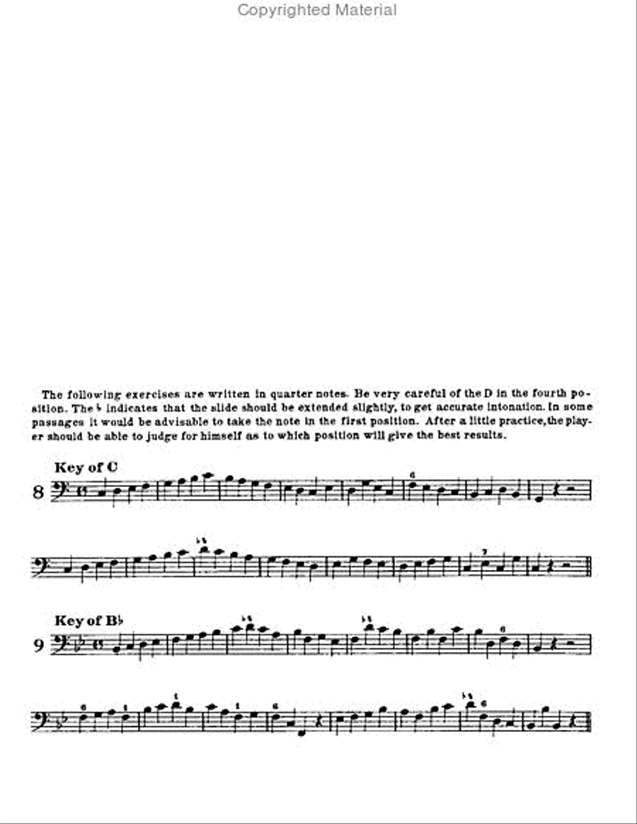 The Trombone Virtuoso an Advanced Method Trombone scores gallery preview page 9