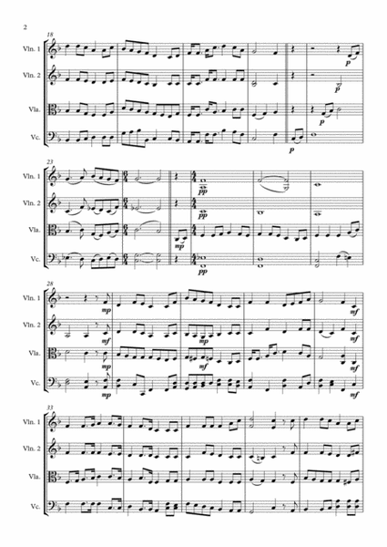 Loch Lomond - String Quartet image number null